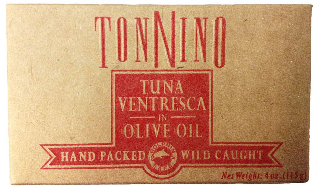Tonnino Tuna Fillets Low Calorie and Gluten Free Yellowfin Canend