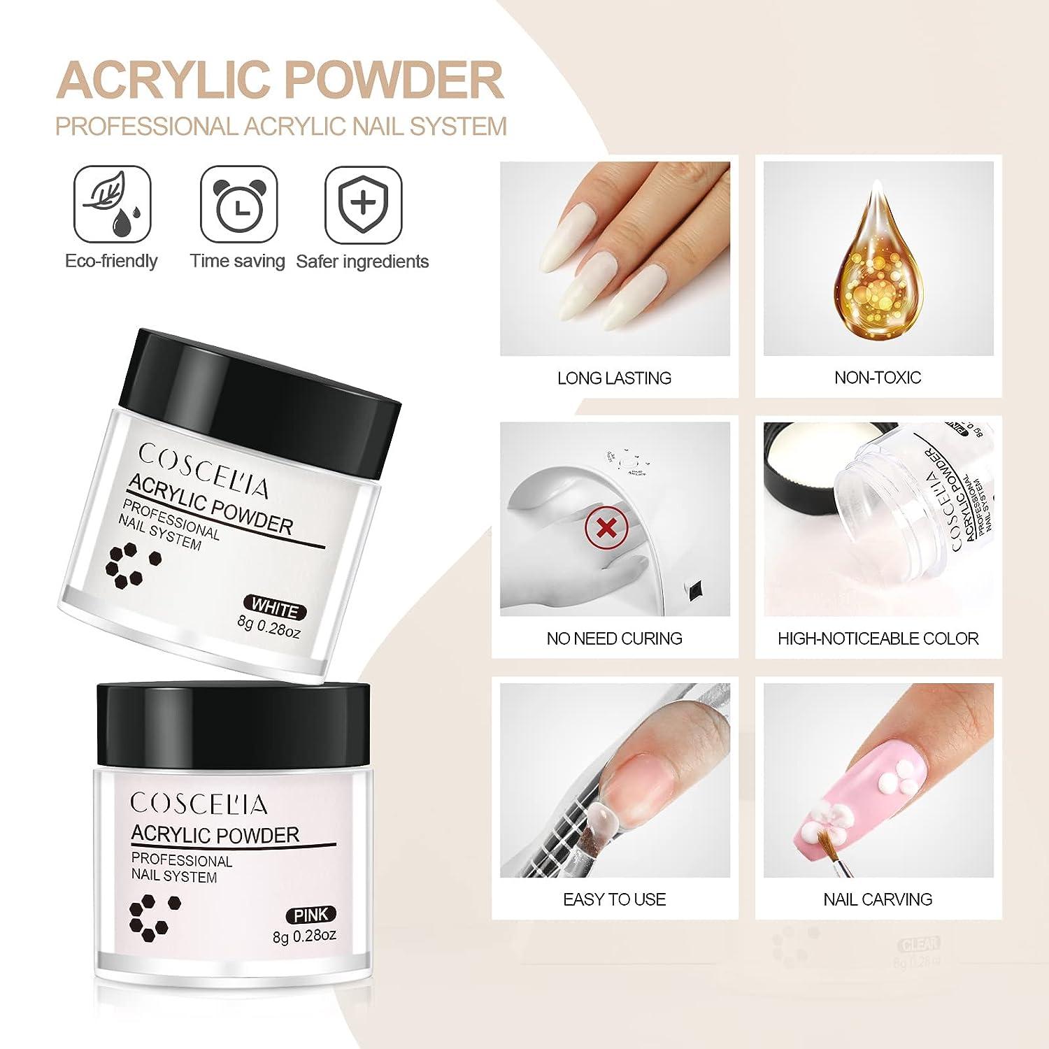  Acrylic Nail Kit for Beginners with Everything Nails