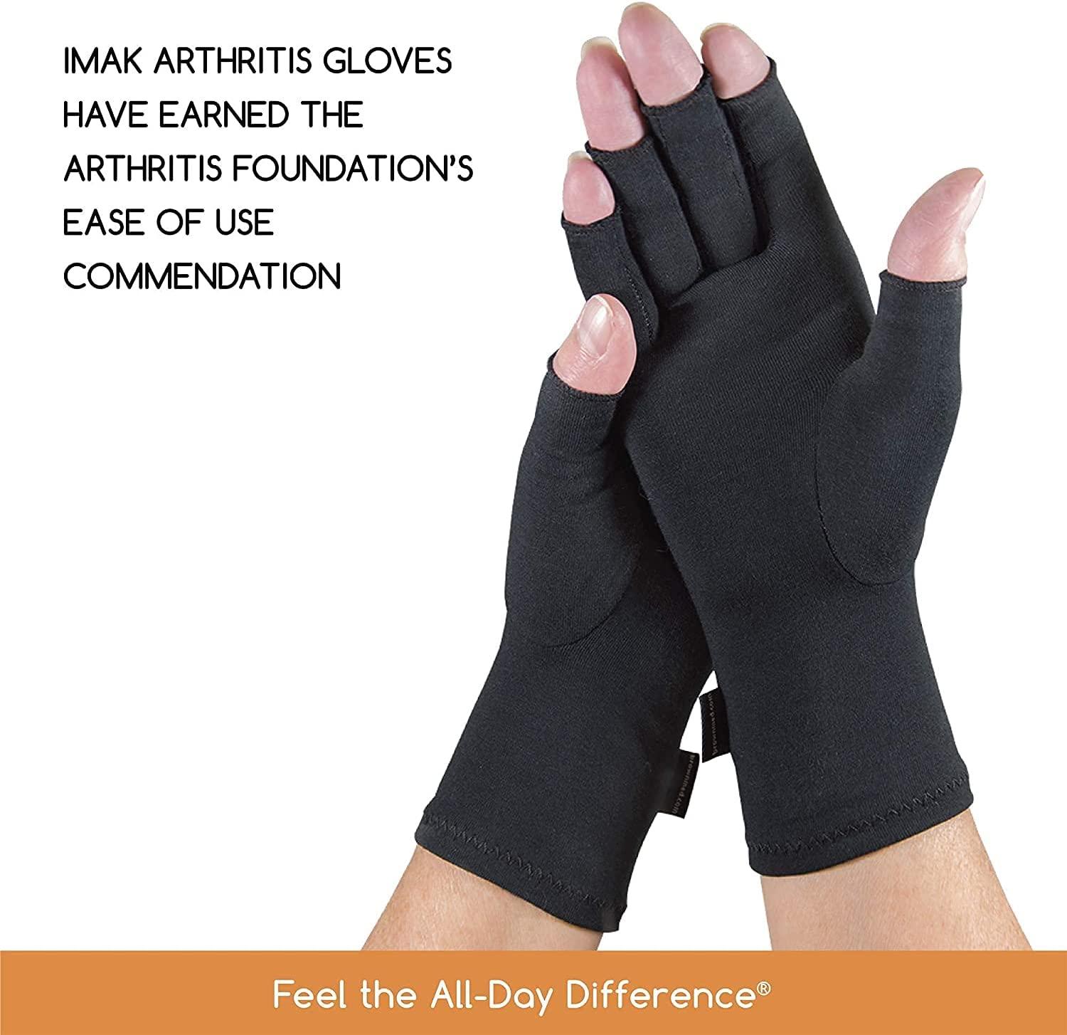 IMAK Compression Arthritis Gloves, Medium Premium Arthritic Joint