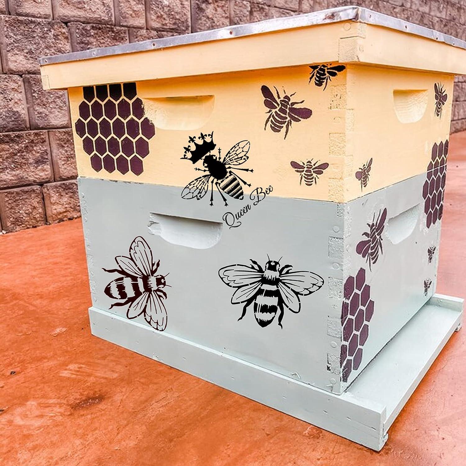 Honeycomb Stencil Bee Honey Mylar Sheet Painting Wall Art Kids Craft 190  Micron