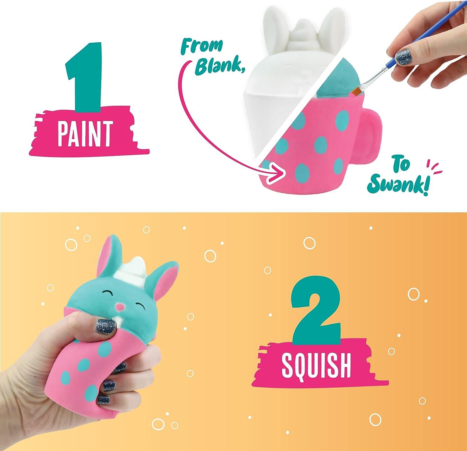 Paint Your Own Squishies Kit, Squishy Painting Kit for Kids,  Boys & Girls Craft Kits, DIY Make Your Own Squishy Set, Arts and Crafts for  Girls Ages 6-8-12, Tween Girl Gifts