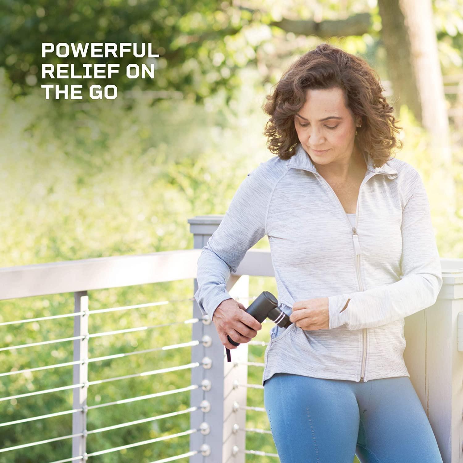 LifePro Mini Massage Gun Deep Tissue Massager DynaMini Portable