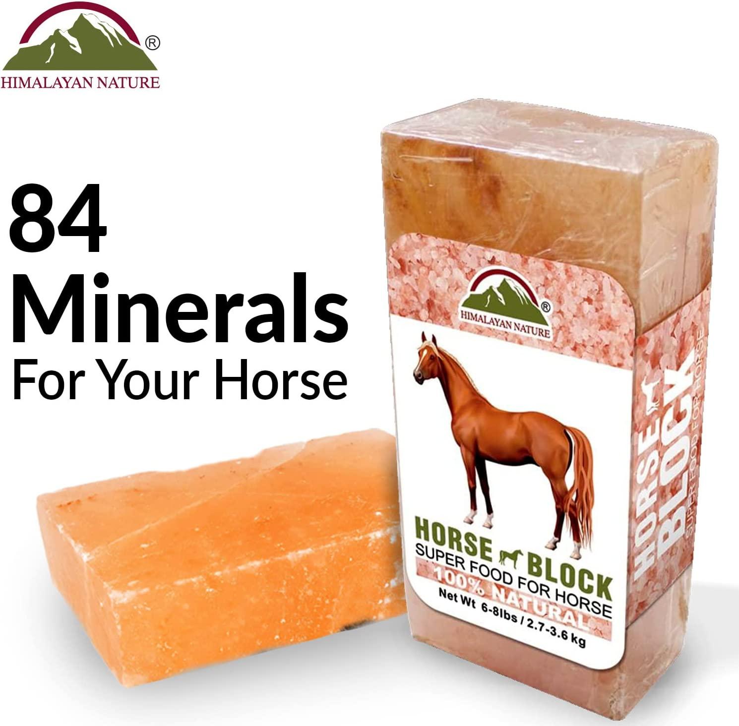 Himalayan Nature Licking Salt for Horse 2 Pack, Pink Pack of 2