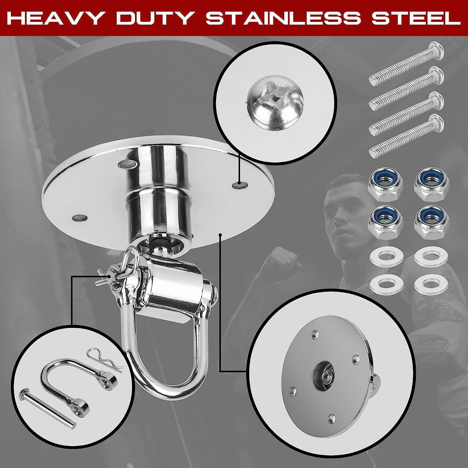 Stainless Steel Speed Bag Swivel with 360 Ball Bearing Complete Mount