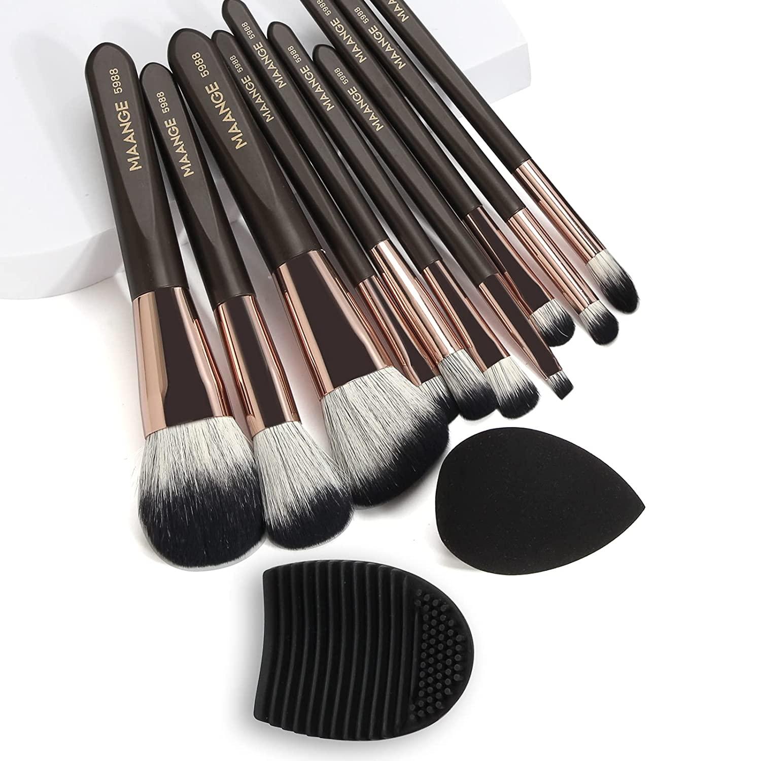 Makeup Brushes 10 Pcs Brush Set