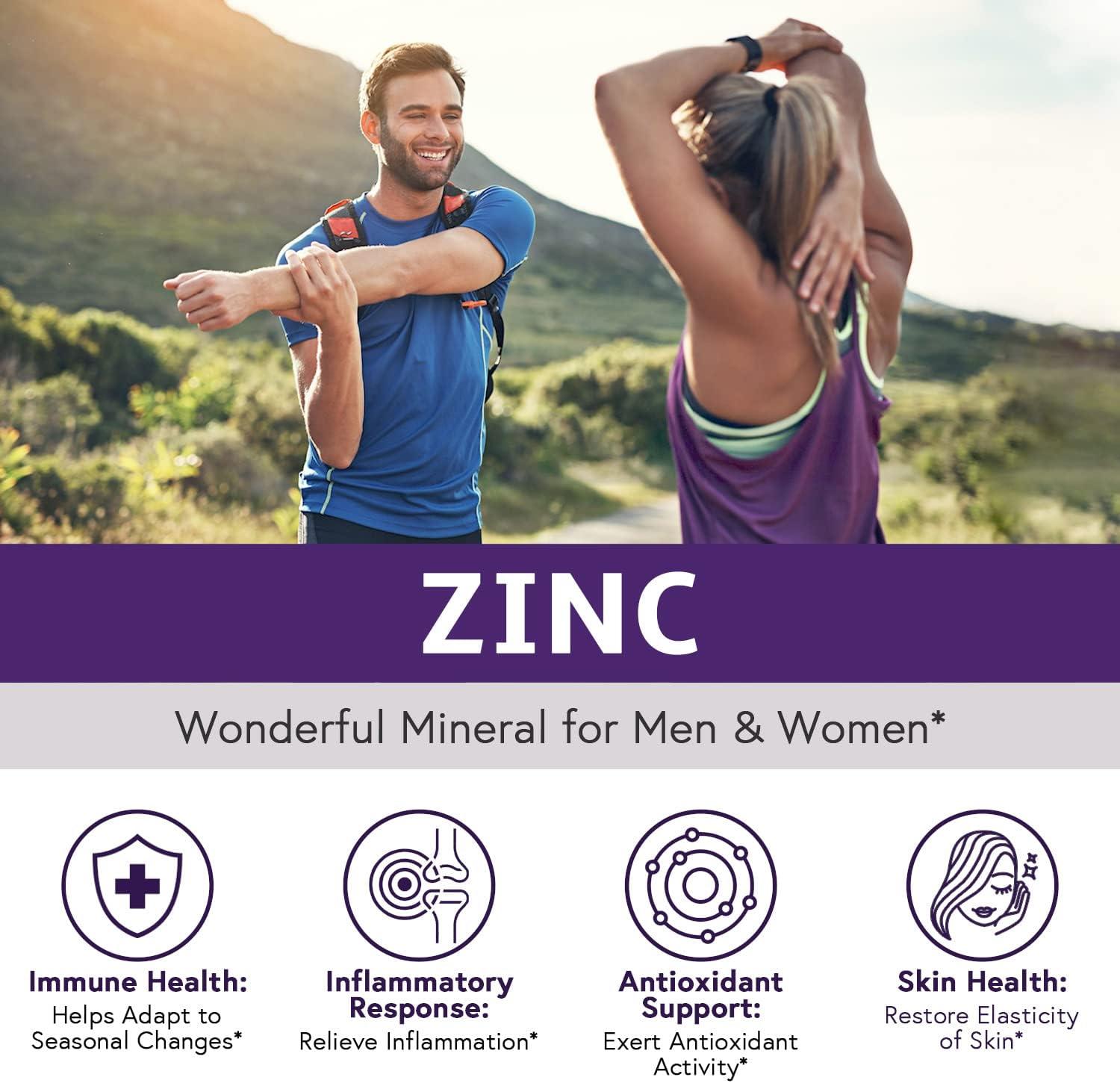 Elixeed Zinc 50 mg 2 Superior Forms as Zinc Picoline & Gluconate