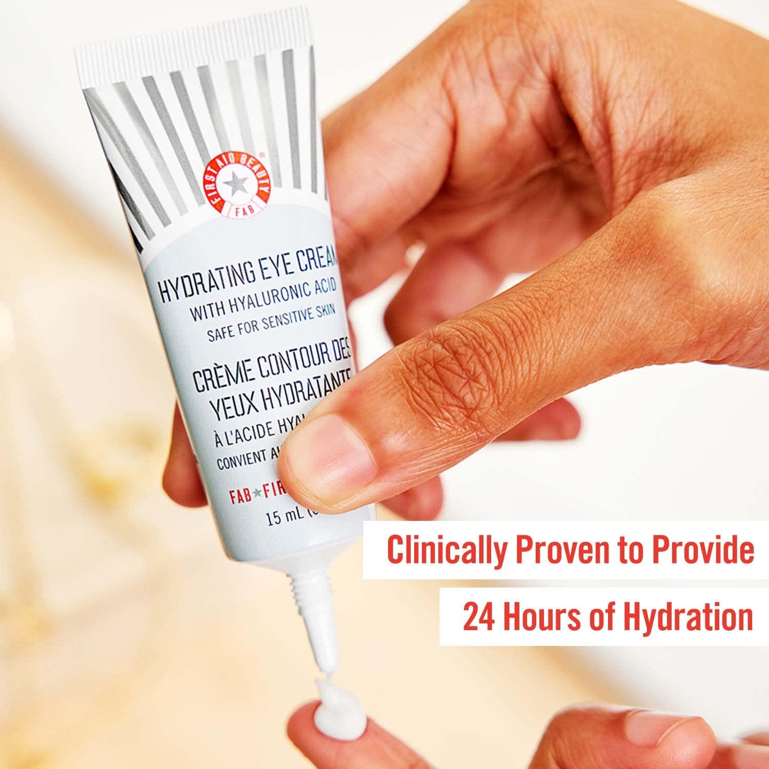 First Aid Beauty Hydrating Eye Cream With Hyaluronic Acid Helps