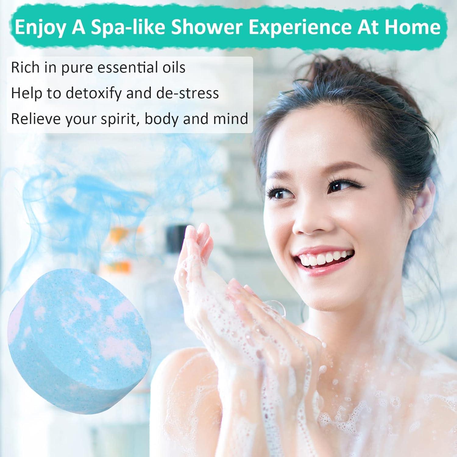 Gifts for Women Pack of 6 Shower Steamers Bath Bombs Shower Bombs