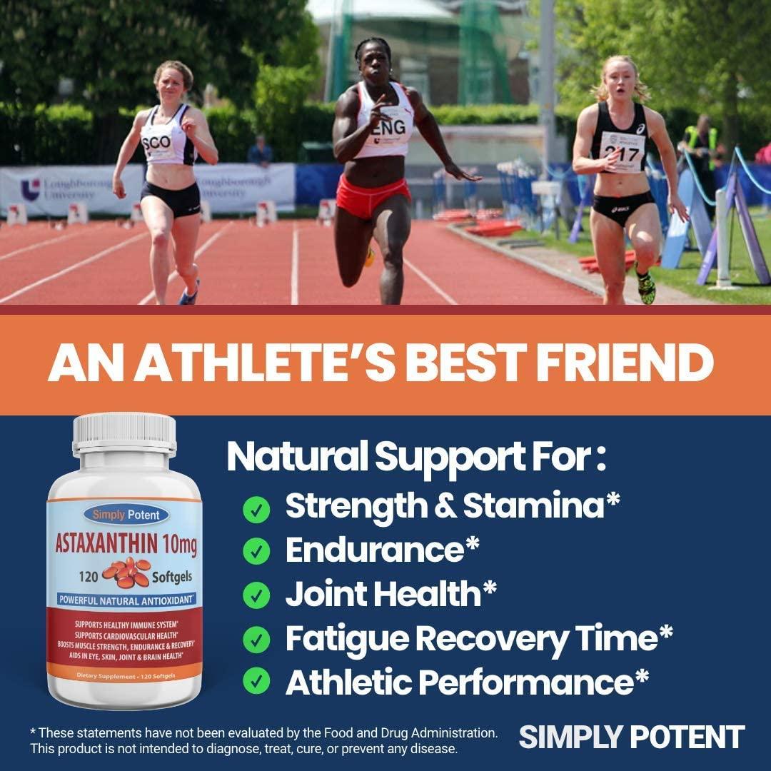 Astaxanthin 10mg 120 Softgels, Almost Like Astaxanthin 12mg or 3 x