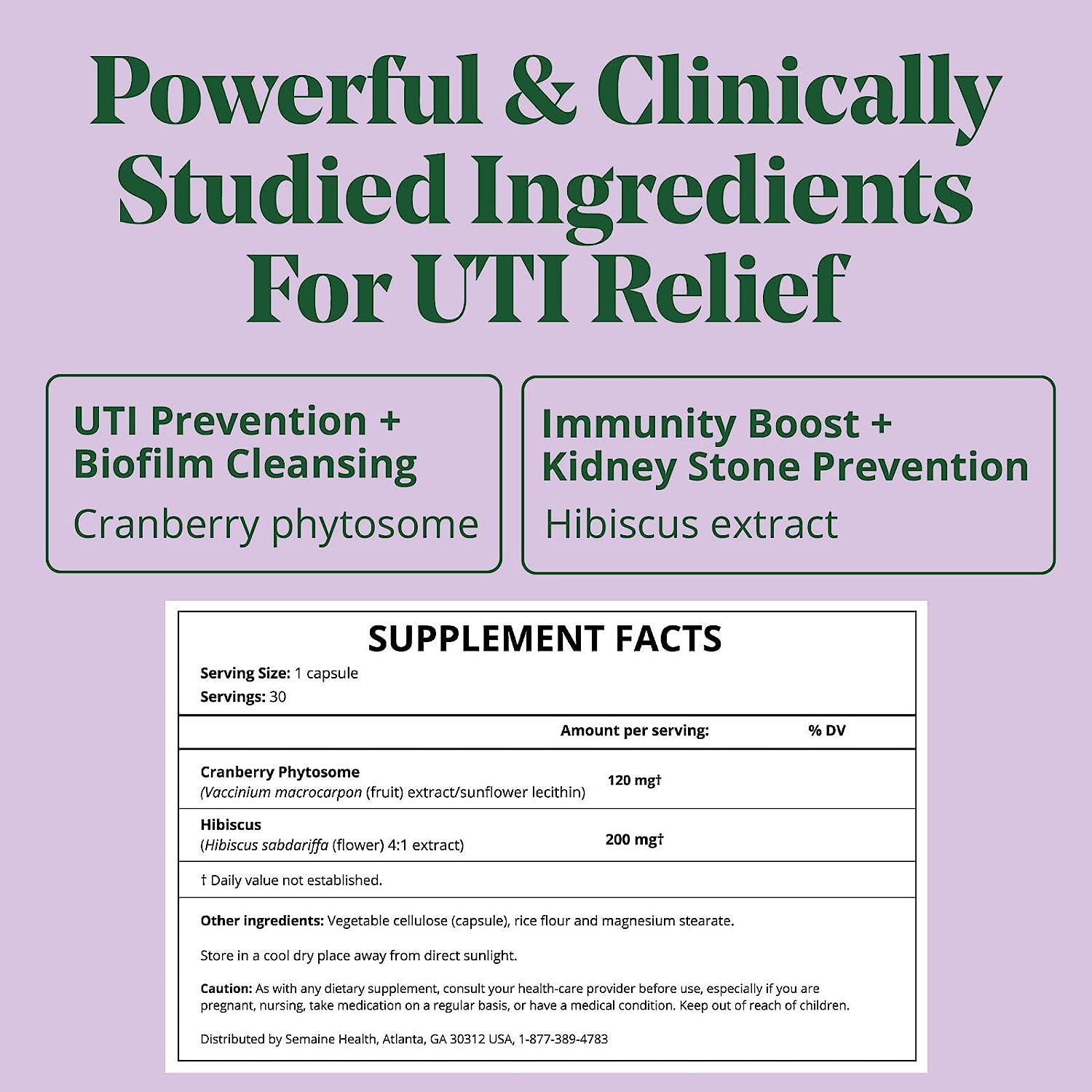 Supplement For Uti