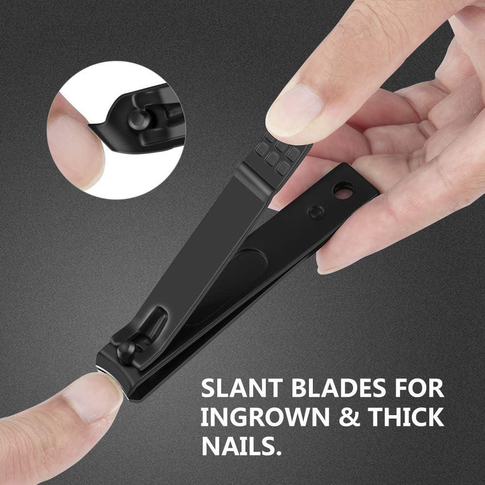 Nail Clipper - Slant Curved Blade Nail Clipper for Thick Toenails