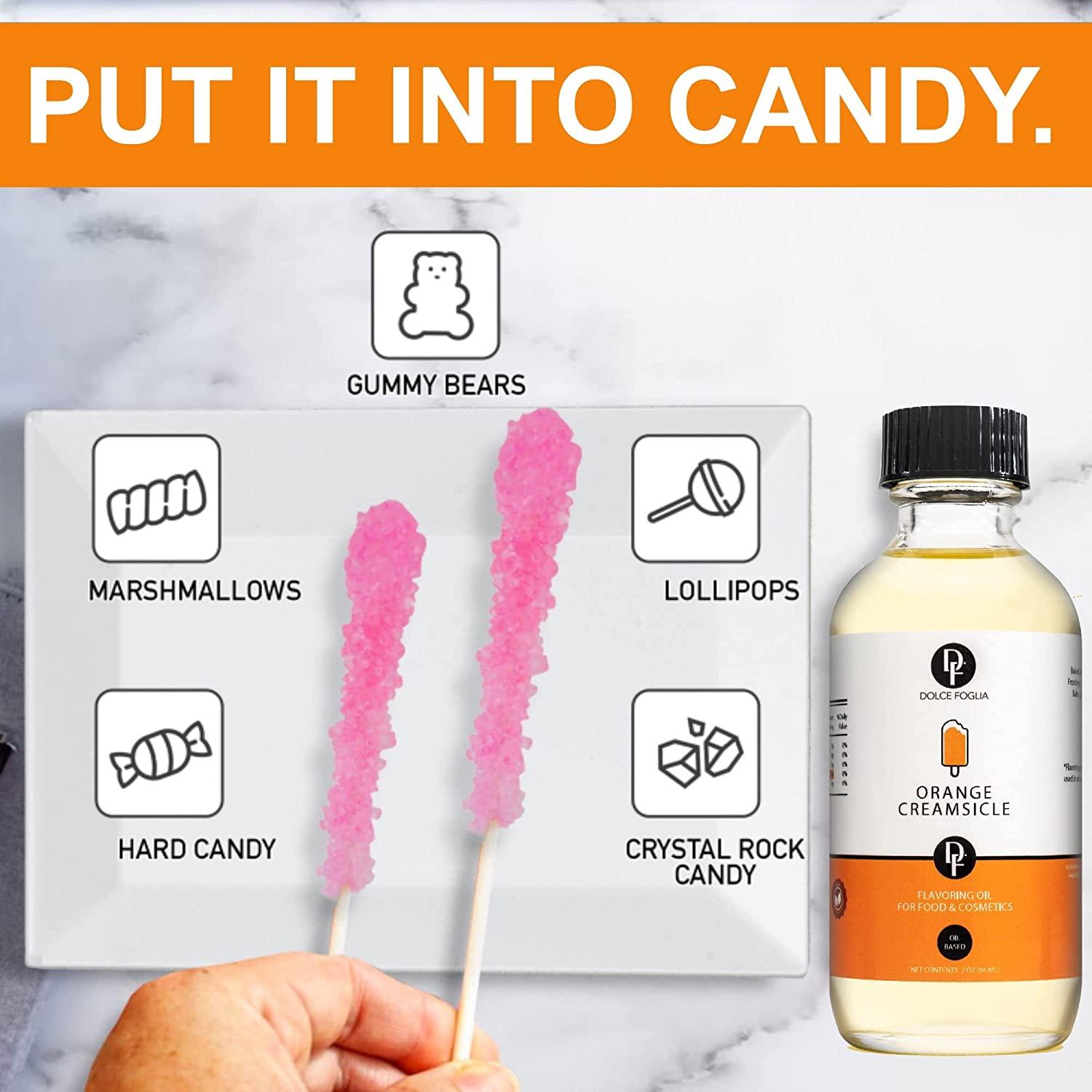 Dolce Foglia Orange Creamsicle Flavoring Oil - 2 Oz | Multipurpose Extract  for Candy Making, Baking, Lip Balm, Ice Cream | All Natural, Ultra  Concentrated | Buy Now with Express International Delivery | GoSupps.com