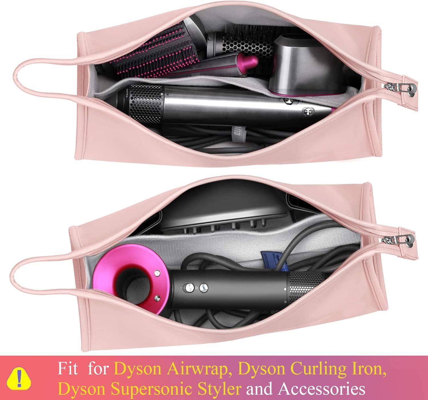 PU Leather Travel Case for Dyson Airwrap Styler - Waterproof