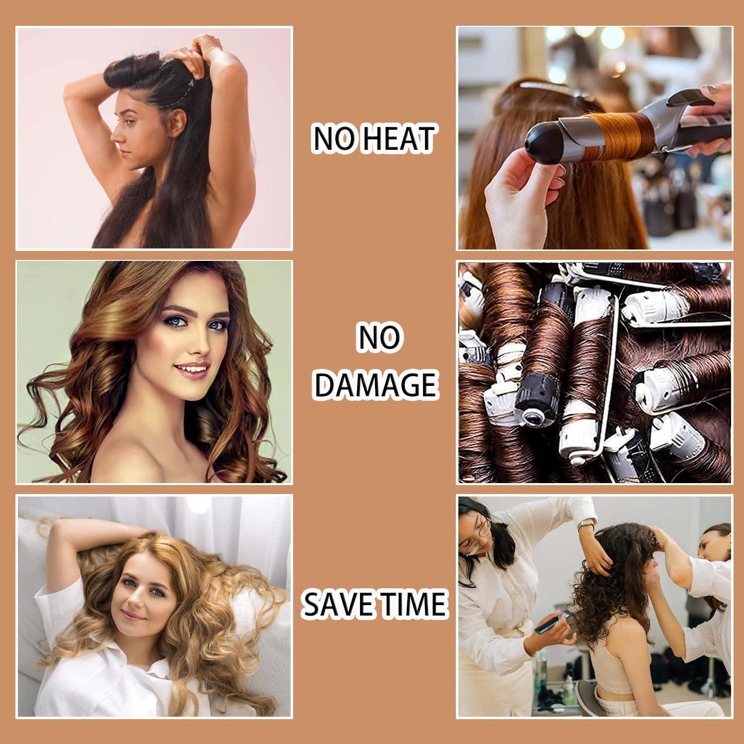 Hair Curler No Heat 3PCS Hair Curlers Hair Styling Tools Heatless