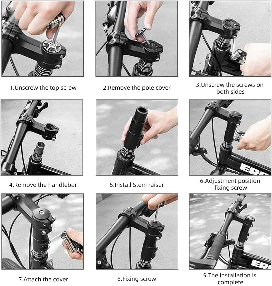 Mtb stem hot sale extender