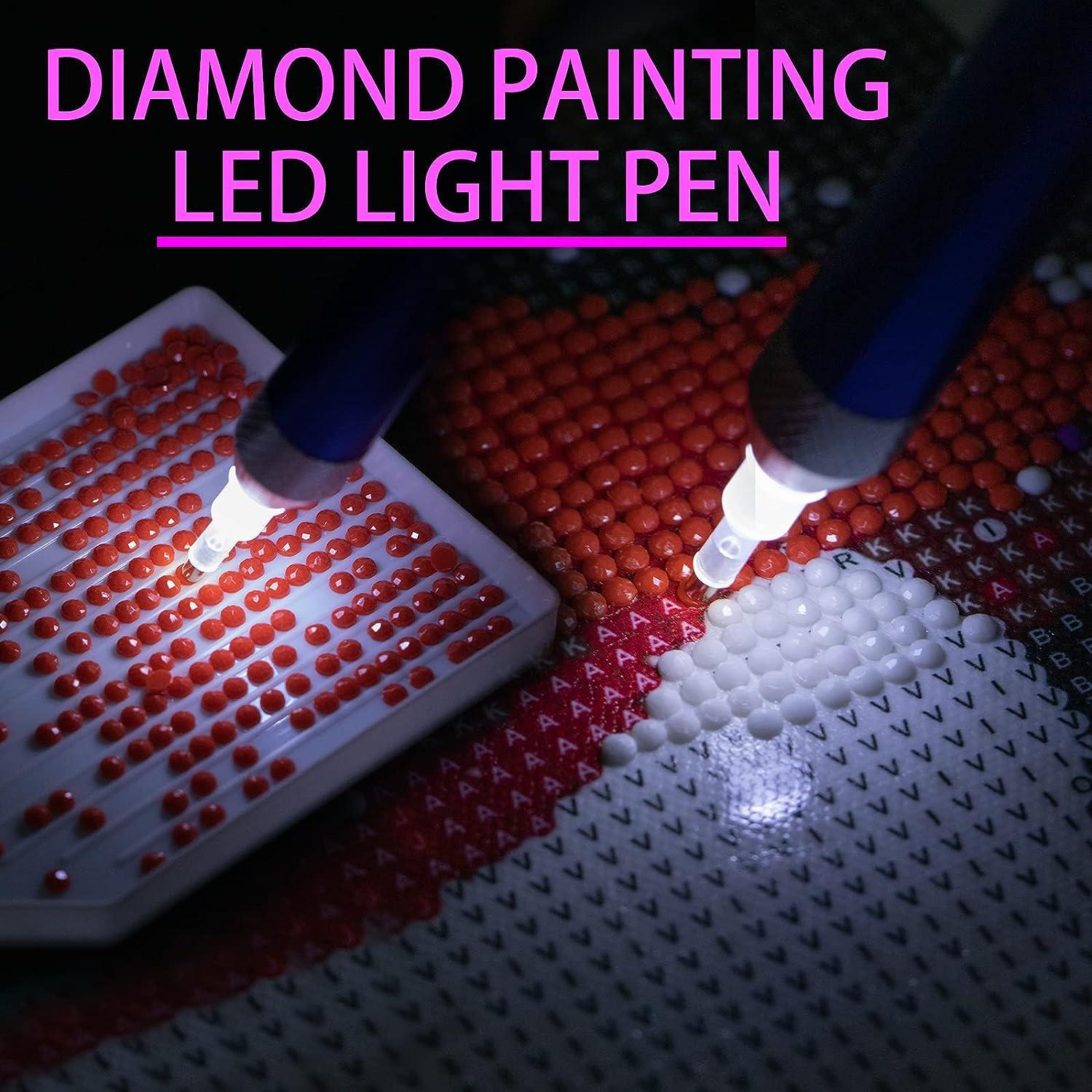 Sonsage Diamond Painting Resin Pen DIY 5D Red Diamond Art