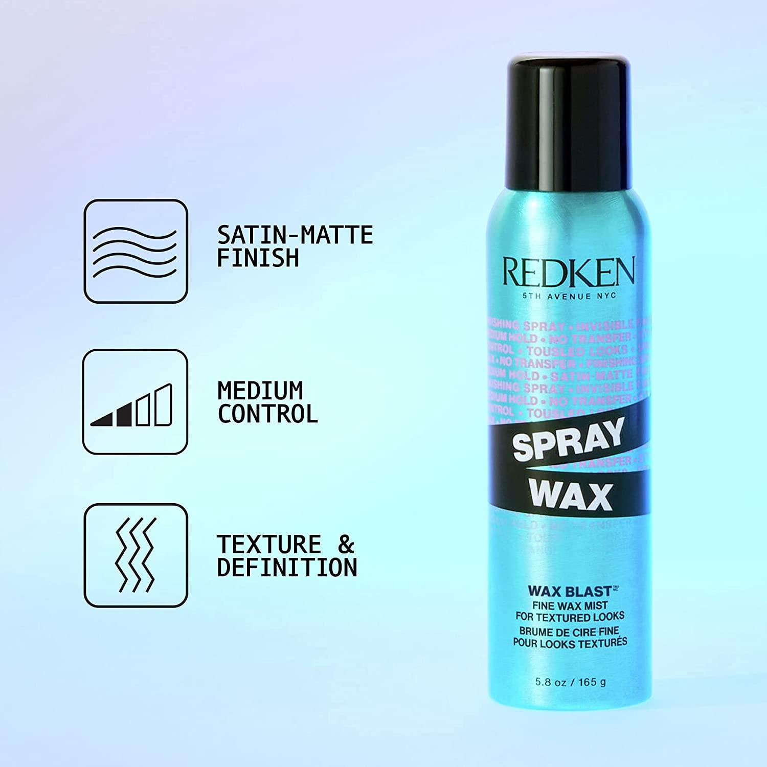 Redken Spray Wax Invisible Texture Mist For All Hair Types High