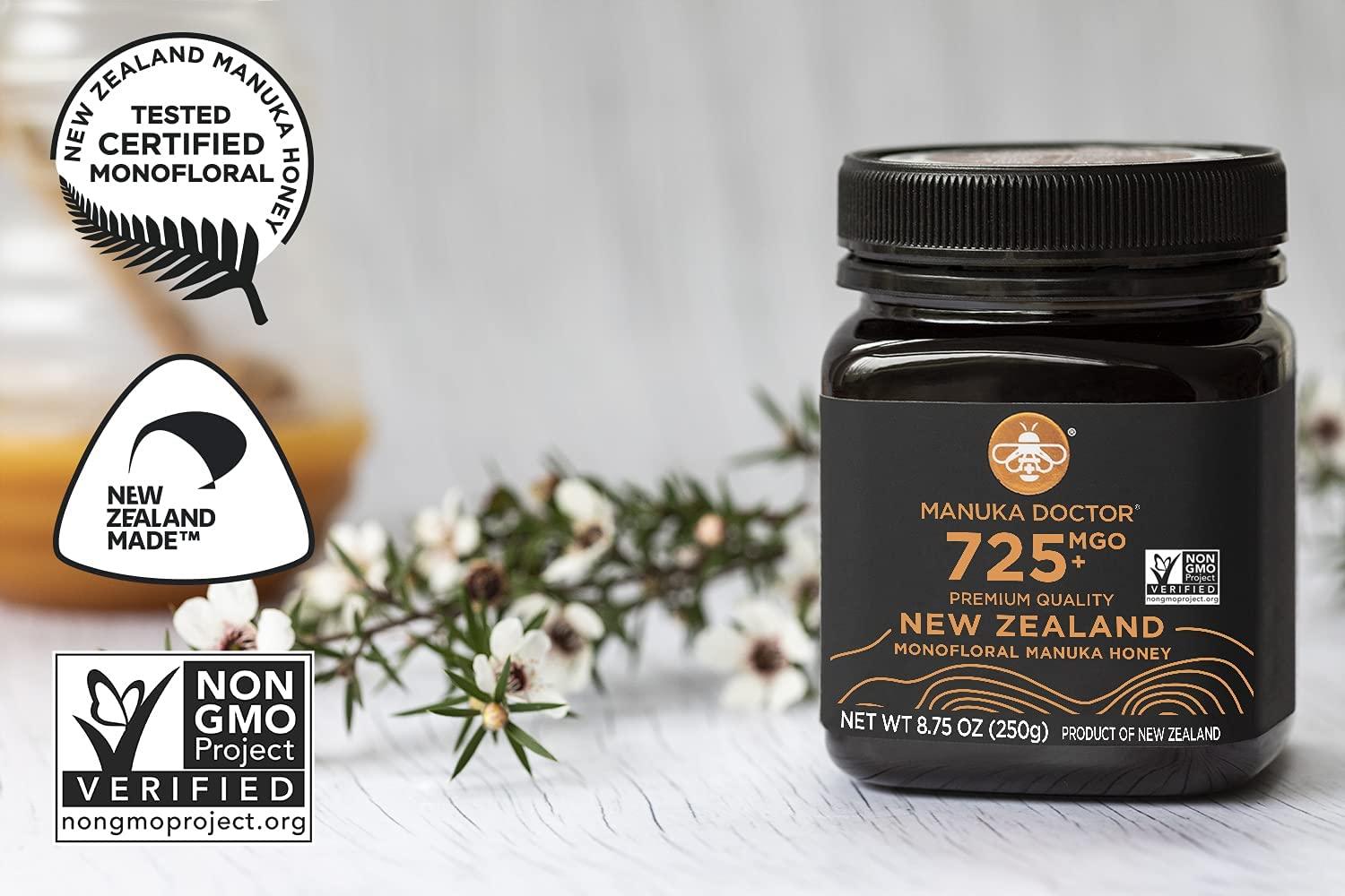 325 MGO Manuka Honey 250g - Genuine New Zealand Manuka - Manuka Doctor US