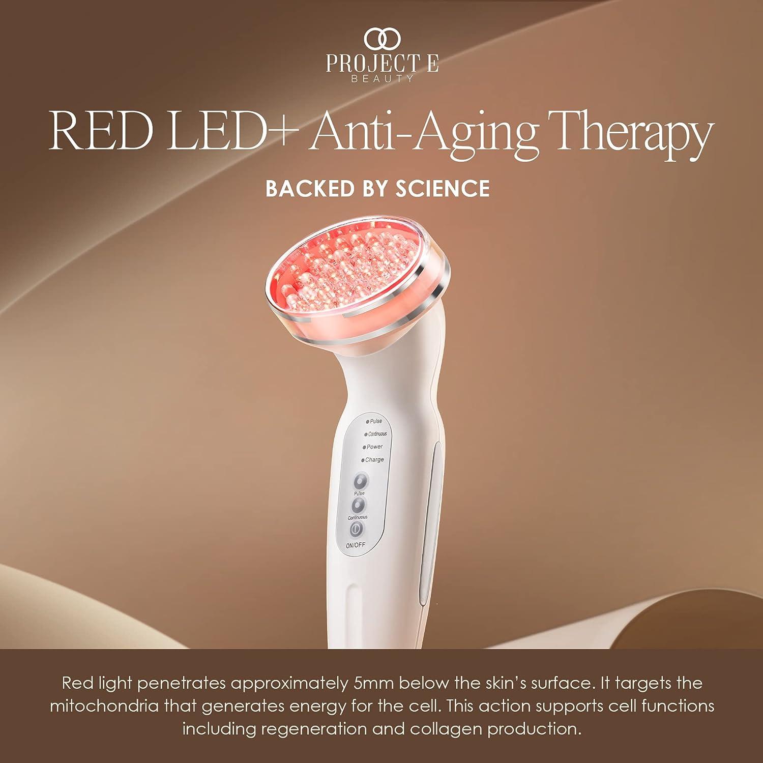 Project E Beauty Red LED Anti-Aging Therapy | Collagen Boosting