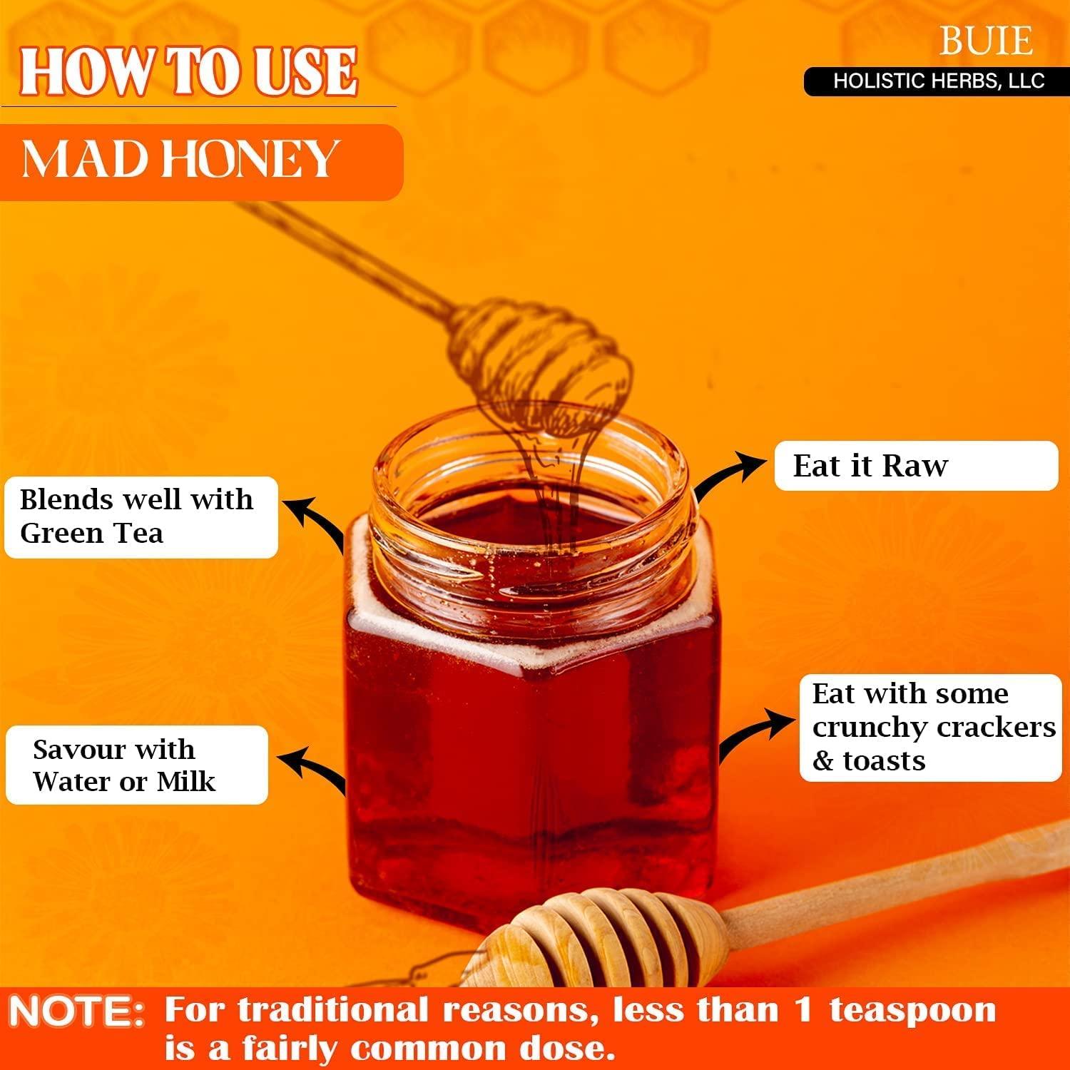 Mad Honey Himalayan Honey From Nectar of Rhododendron Plant