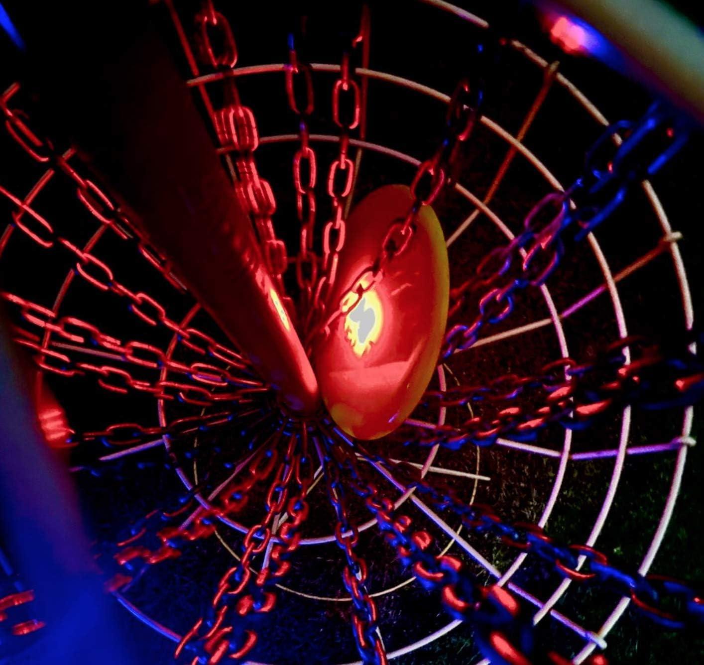 Birdi Disc Golf LED QuadLite Lights Bright Glow Night Disc Golf 8