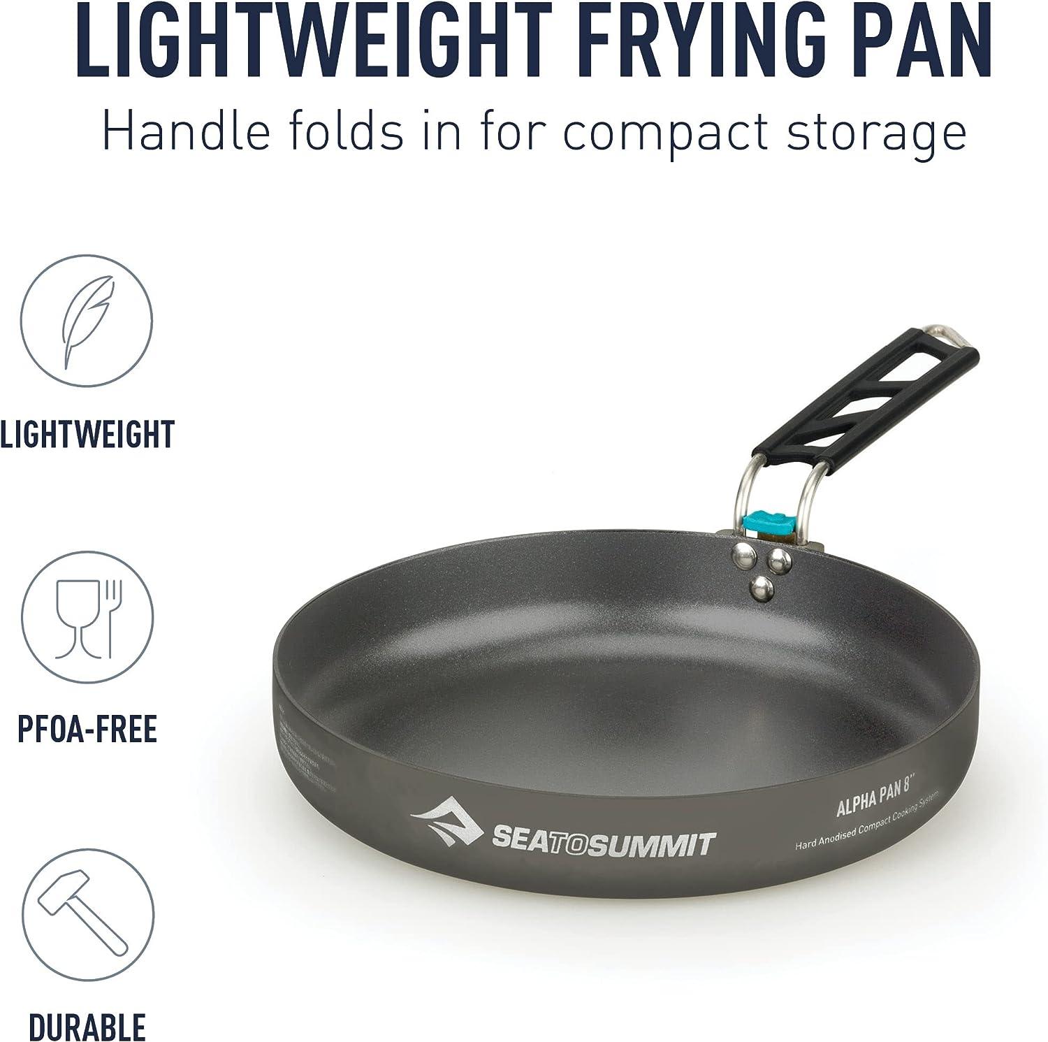 Sea to Summit Alpha Lightweight Camping Fry Pan 8inch