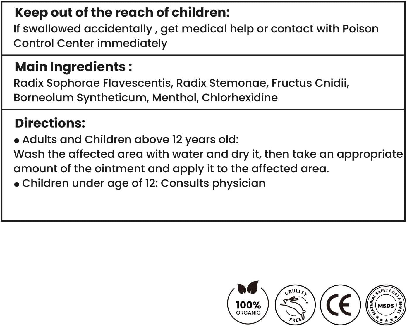 Sumifun Eczema Psoriasis Cream 7oz Anti Itch Relief for Seborrheic