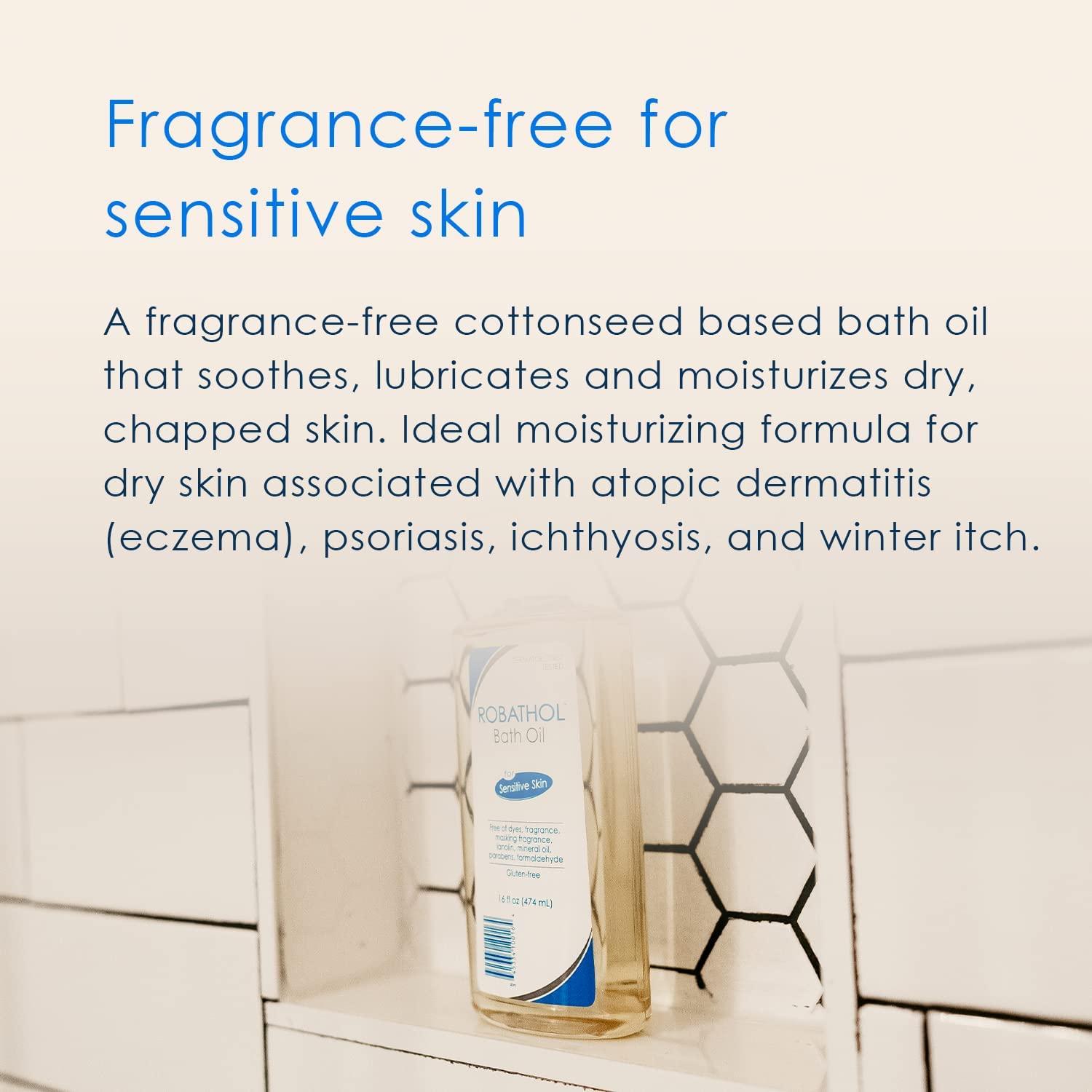 Vanicream RoBathol Bath Oil 16 fl oz FragranceFree Formula to Help