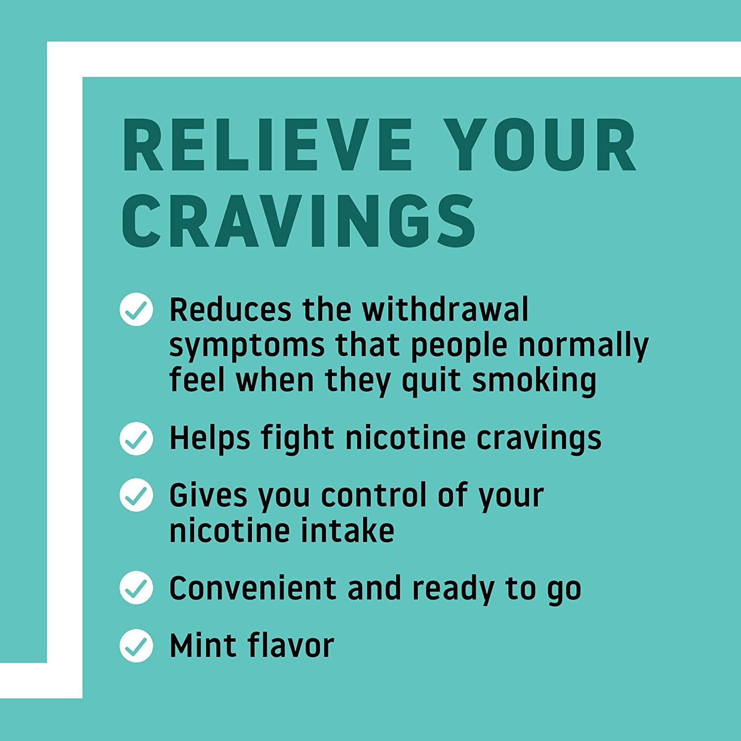 Habitrol Nicotine Lozenges 4 mg Mint Flavor 72 Count Stop Smoking Aid