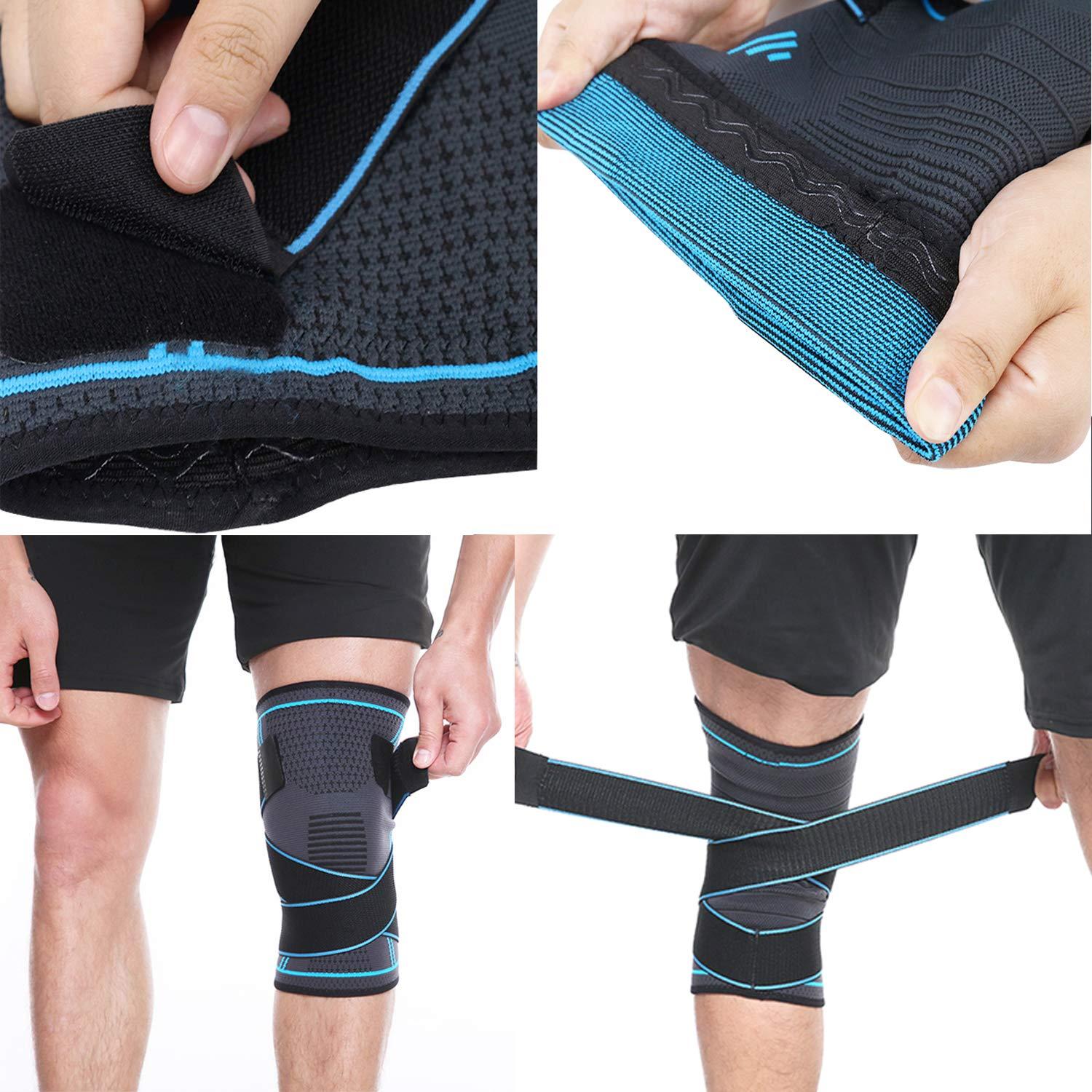 Adjustable Hinged Knee Brace For Meniscus Tear - Pain Relief & Support