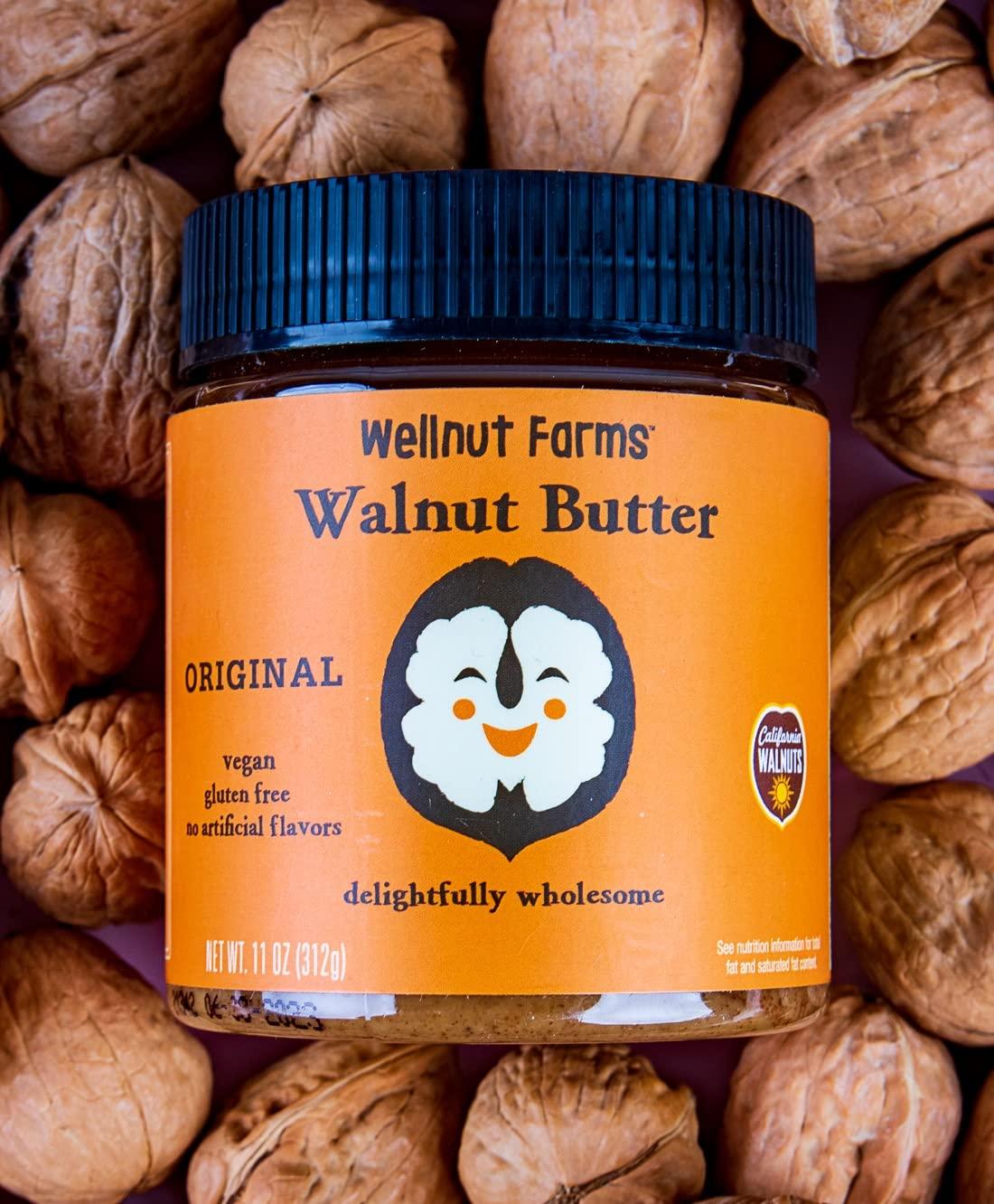 Wellnut Farms Original Walnut Butter Spread 11oz (Pack of 2) - Vegan ... Wellnut Farms Original Walnut Butter Spread 11oz (Pack of 2) - Vegan ...