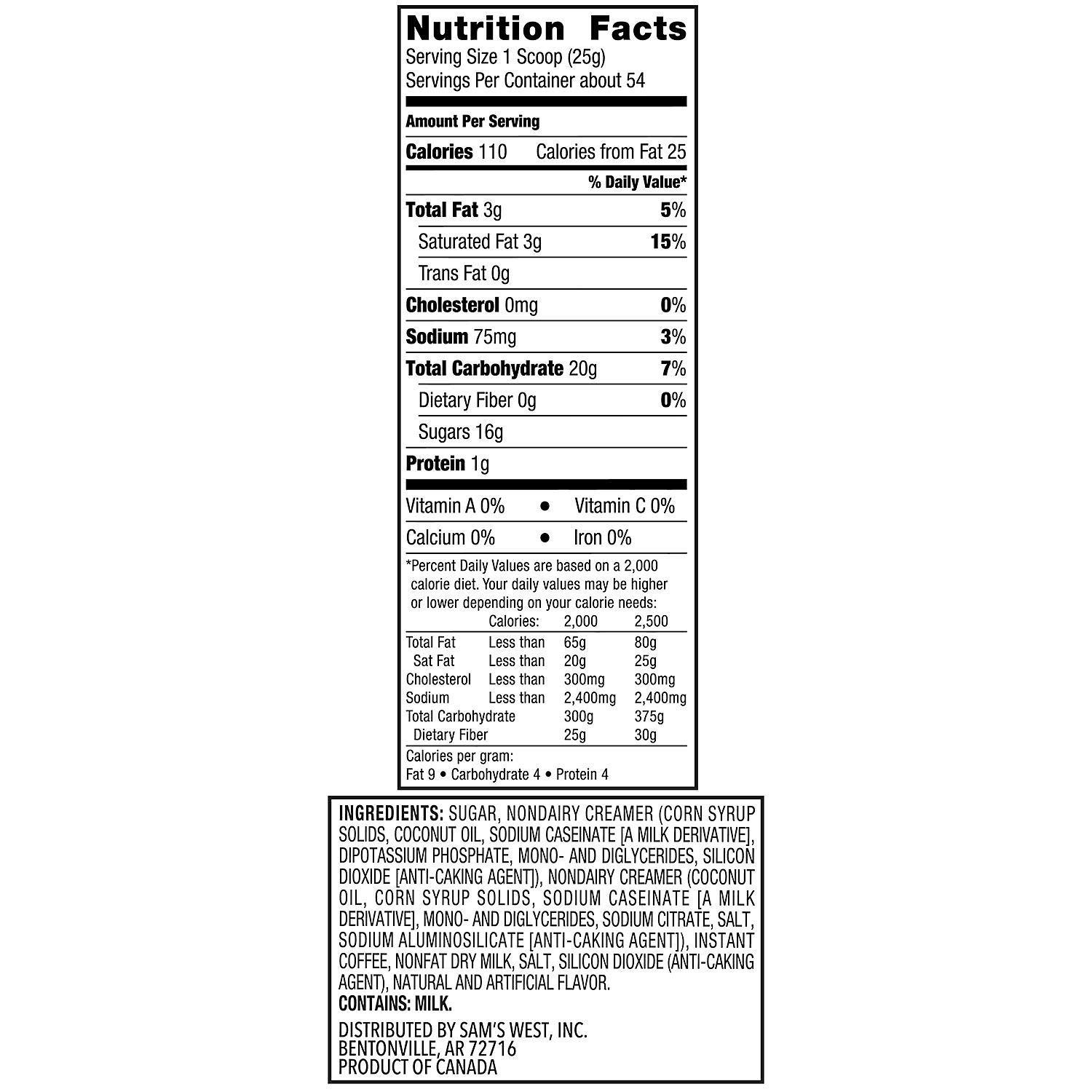 Daily Chef French Vanilla Cappucino 3 lbs. French Vanilla 3 Pound