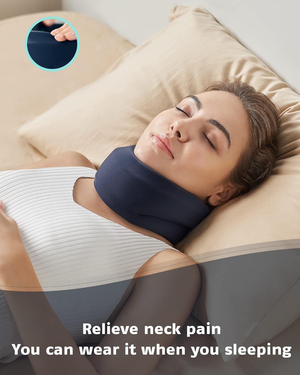 BLABOK Neck Brace for Neck Pain and Support - Soft Foam Cervical