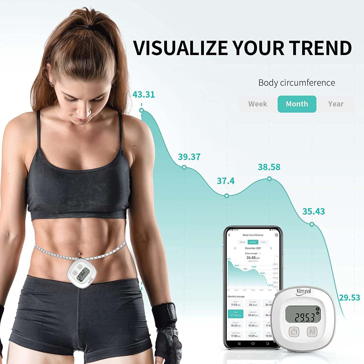Smart Body Tape Measure for Accurate BMI Monitoring and Weight Loss Slimpal Digital