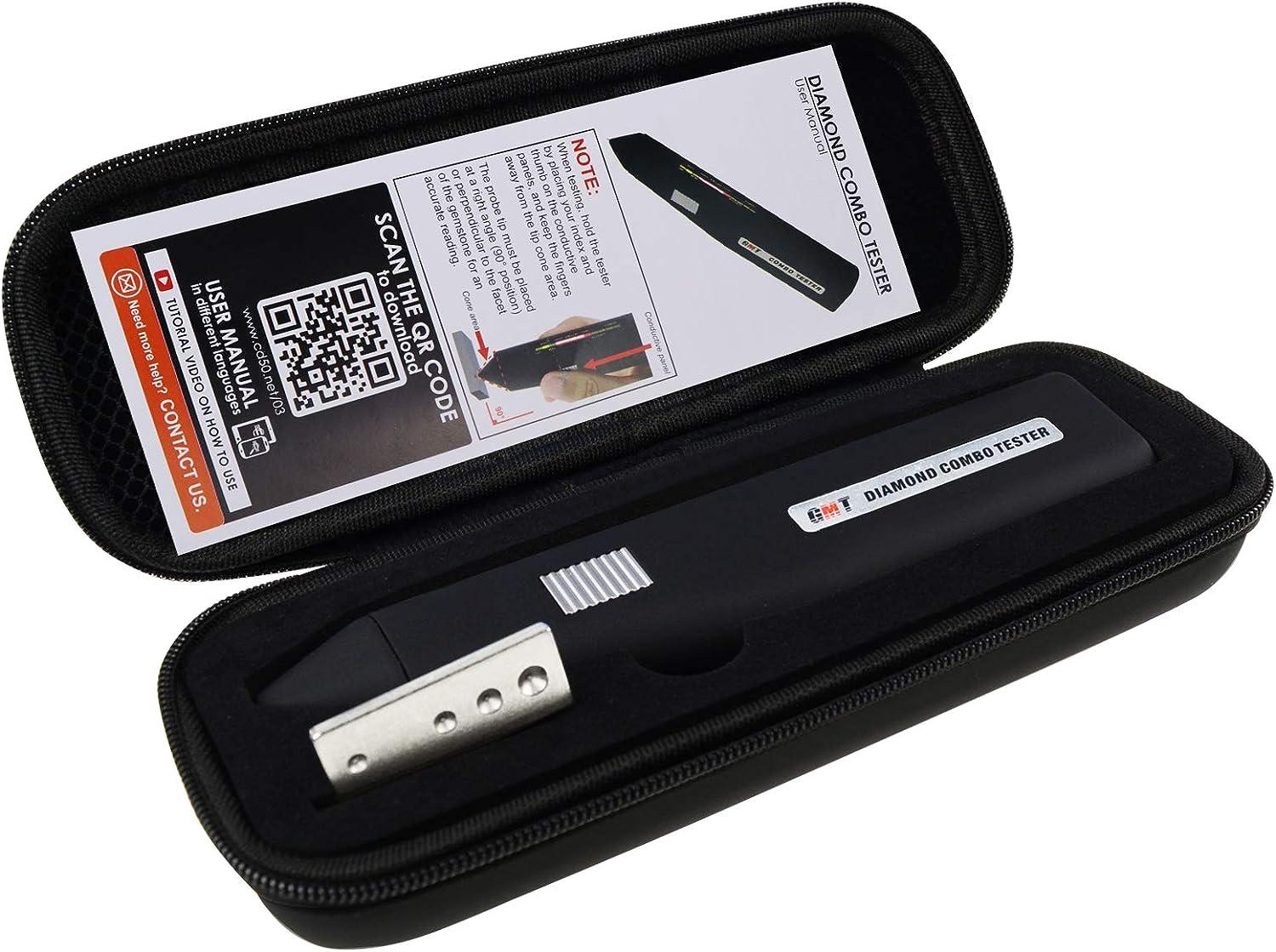 Professional Diamond & Moissanite Tester Pen – High Accuracy For Gemstones From 2pt, With Metal Detection