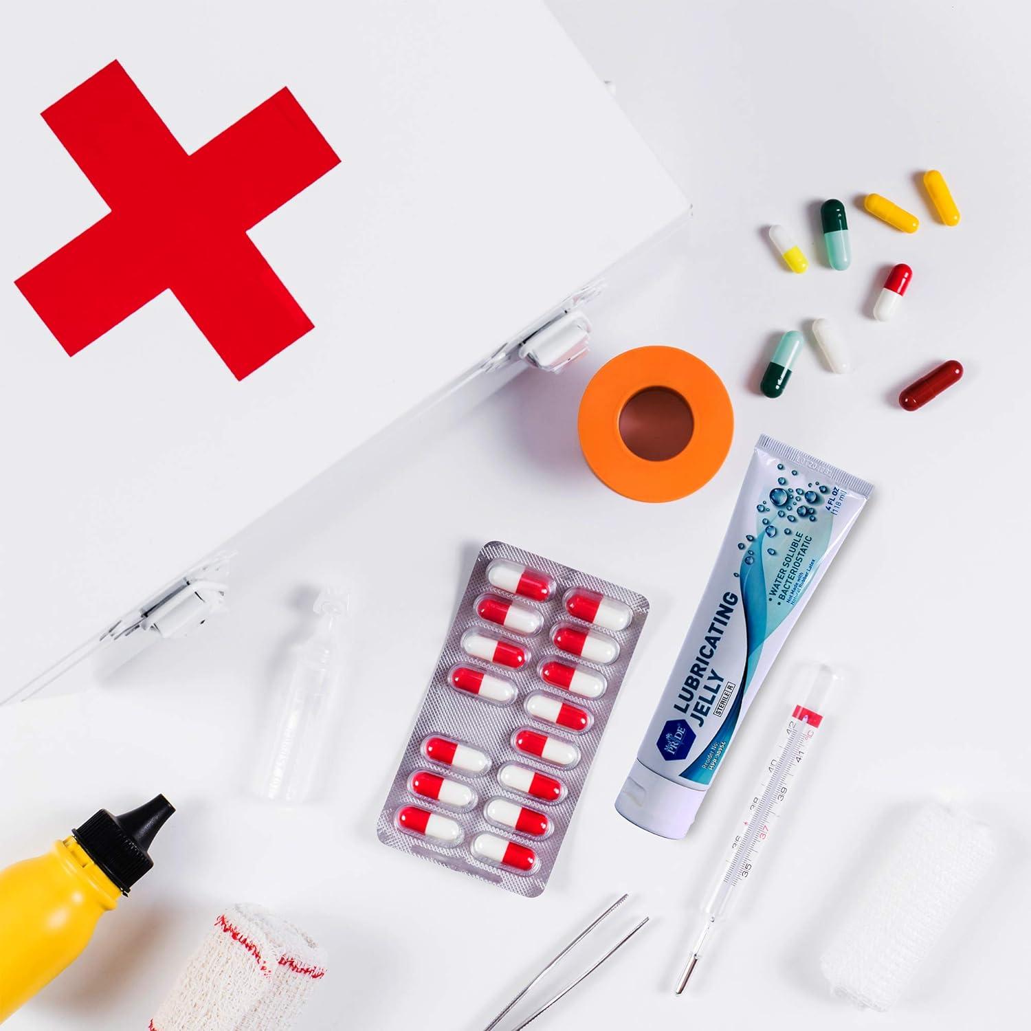 Med Pride Lubricating Jelly Tubes 4fl Oz Box of 12 Water Soluble