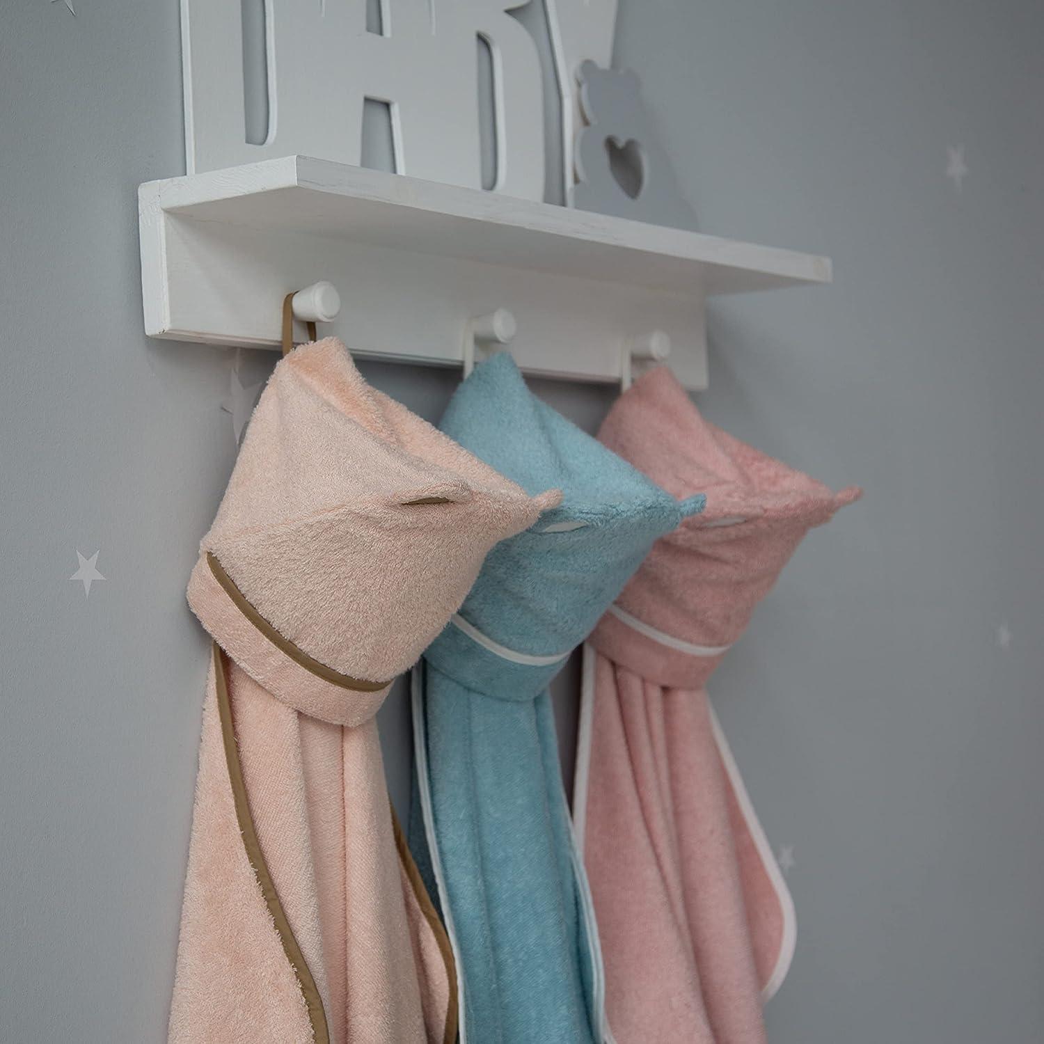 Premium Organic Bamboo Toddler Hooded Bath Towel Large Hooded Towel