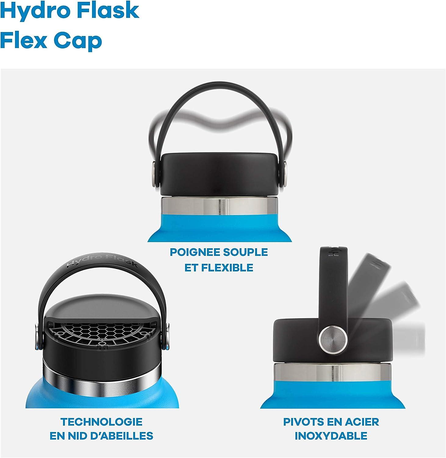 Hydro Flask 21 oz. Water Bottle - Stainless Steel Reusable Vacuum Insulated  with Standard Mouth Flex Lid Fog Fog 21 oz | Buy Now with Express  International Delivery | GoSupps.com