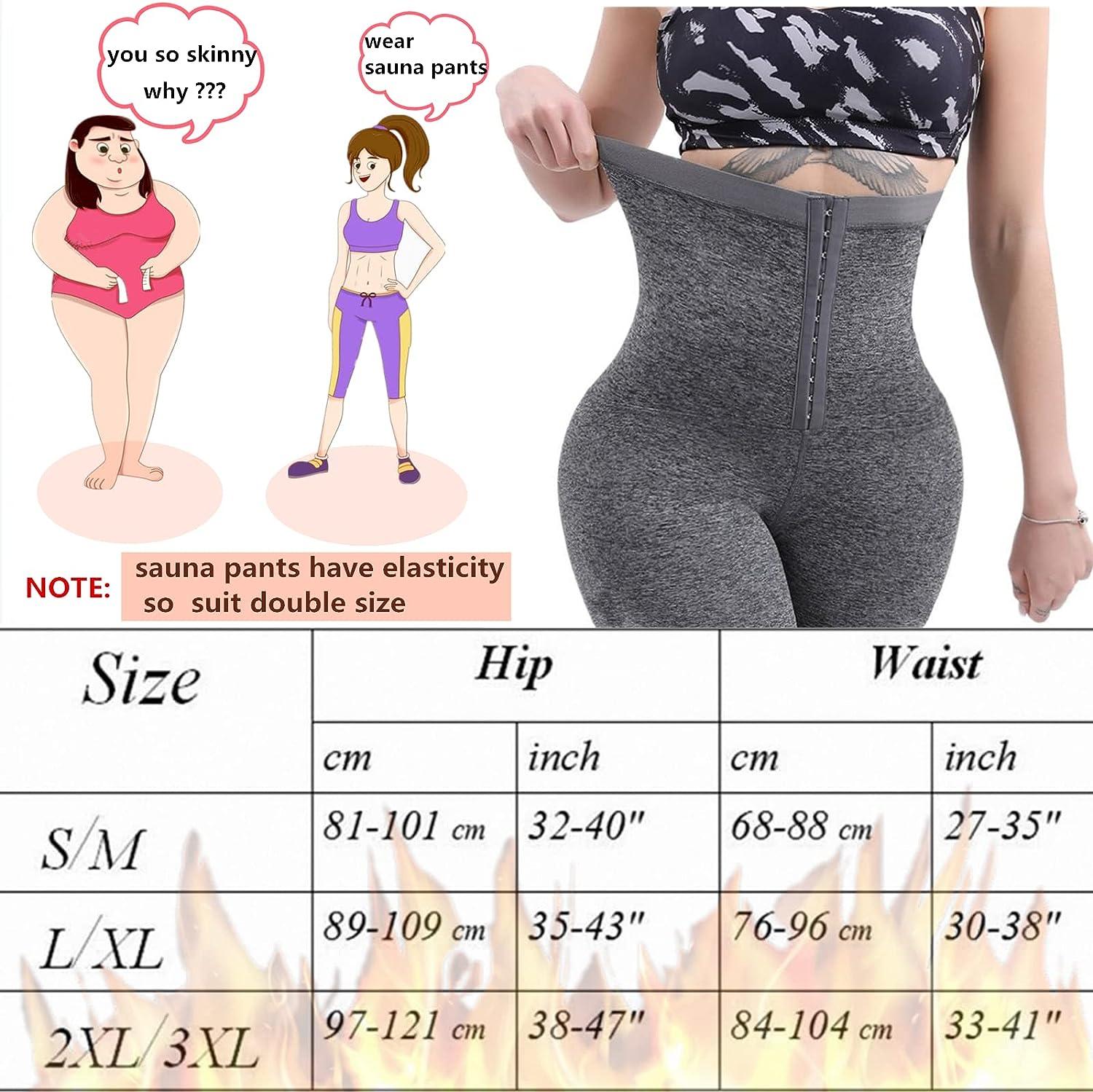 Women's Slimming Pants Hot Weight Loss Fat Sweat Sauna Capris