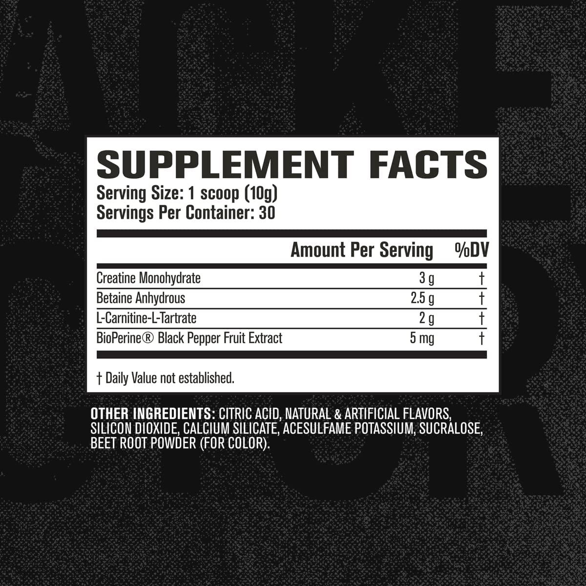 Growth Surge Creatine Post Workout Muscle Builder with Creatine Monohydrate, Betaine, L