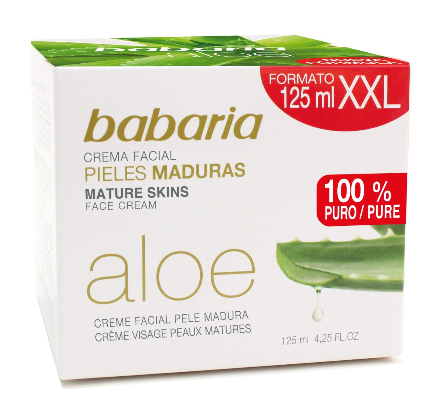 Buy Babaria Aloe Vera Nutritive Facial Cream for Mature Skin - 125 ml |  International Shipping Available | Buy Now with Express International  Delivery | GoSupps.com