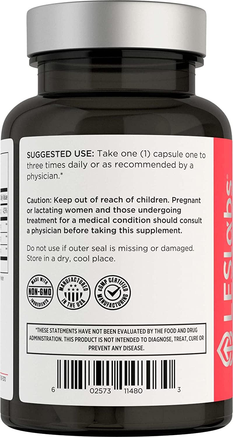 LES Labs Insulin Health Metabolic Support with Berberine, Chromium