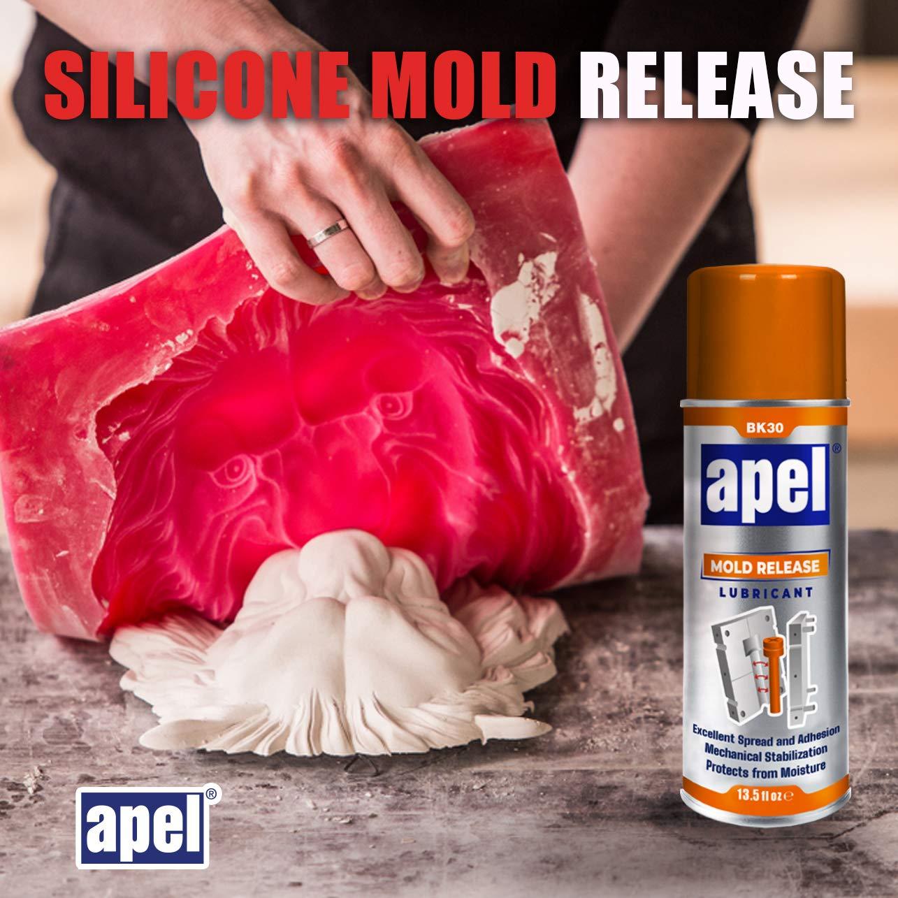 mitreapel Silicone Mold Release Spray (14.4 oz) Release Agent Aerosol Spray