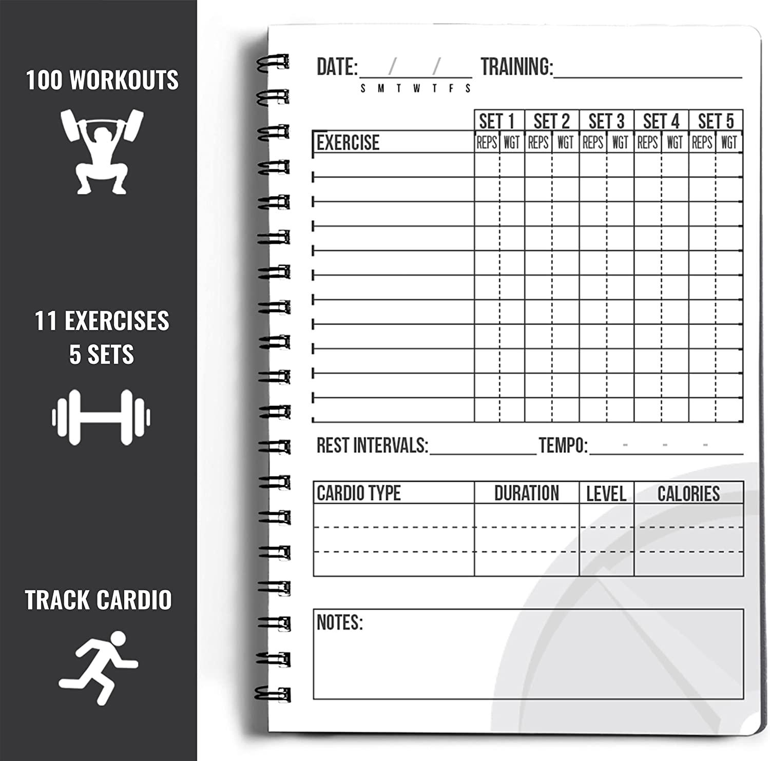 Personal training diary on sale