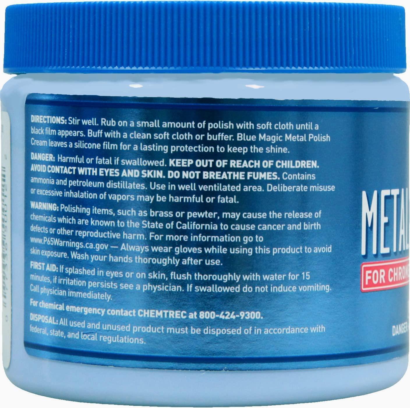Blue Magic 500-06 Metal Polish Cream - 19 3/8 oz.