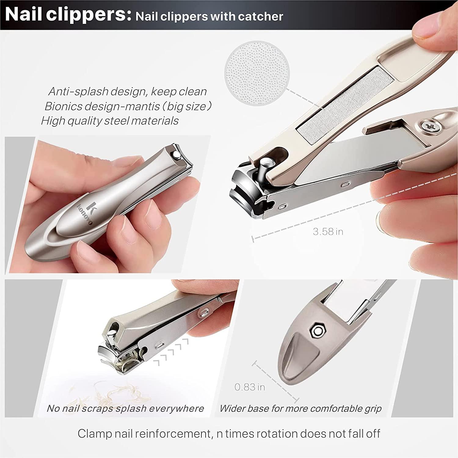 Toenail Clippers for Seniors Thick Toenails Toe Nail Clippers Adult Thick  Nails Long Handle Professional Heavy Duty Nail Clippers 6Pcs