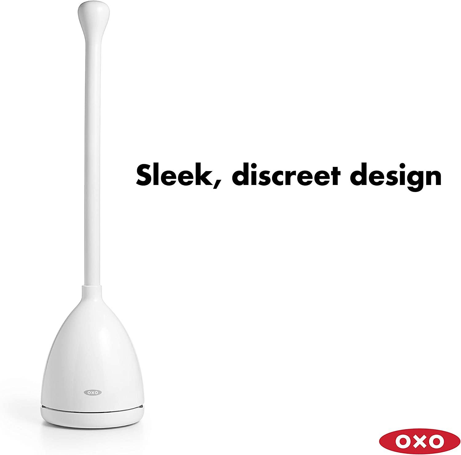 OXO Good Grips Toilet Plunger with Holder