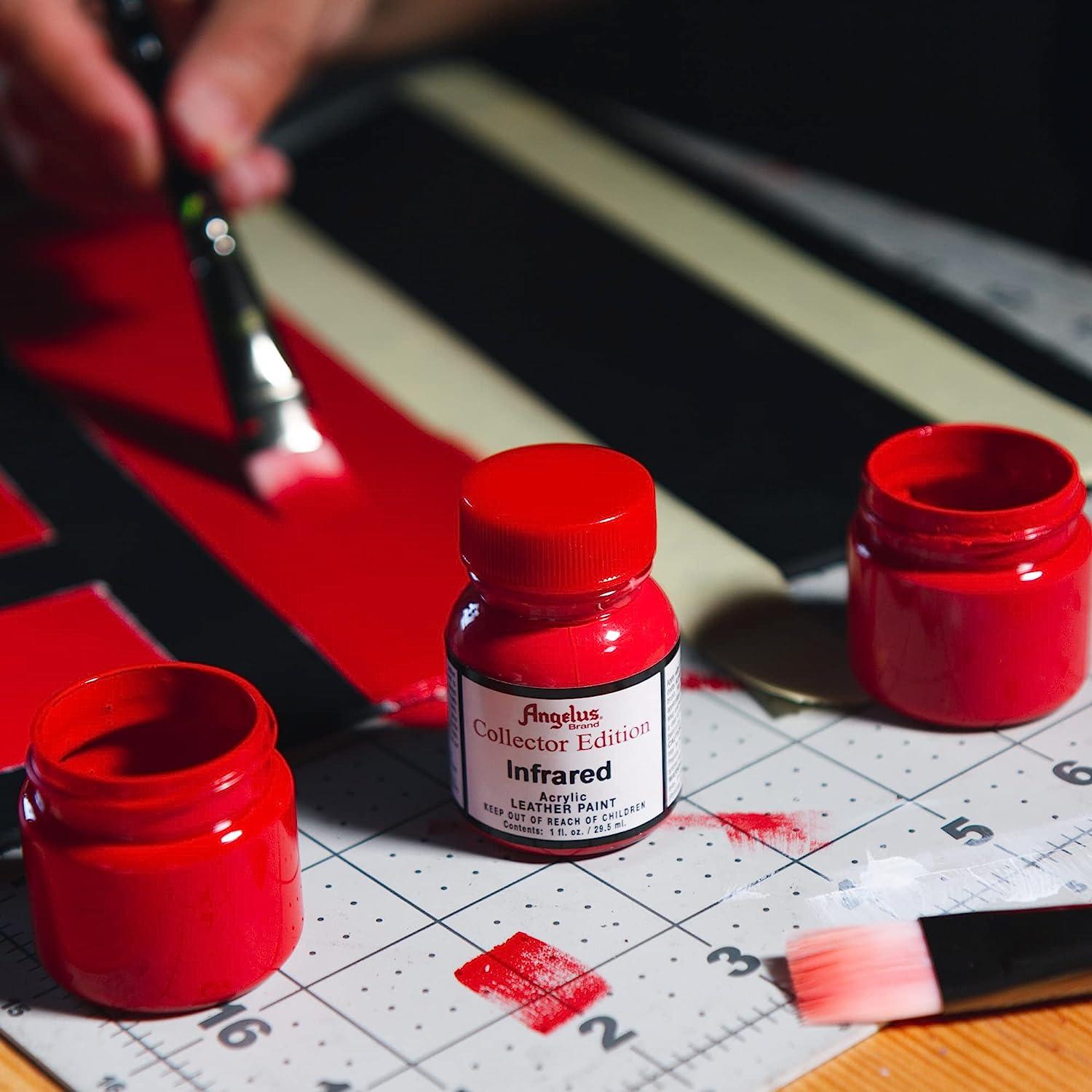  Angelus Leather Paint Starter Kit Set of 12 1 Ounce Bottles