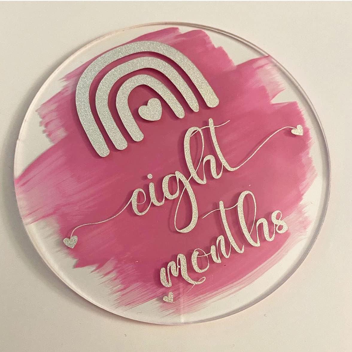 20 Pieces Clear Circle Acrylic Sheet 4 Inch Acrylic Plexiglass Disc