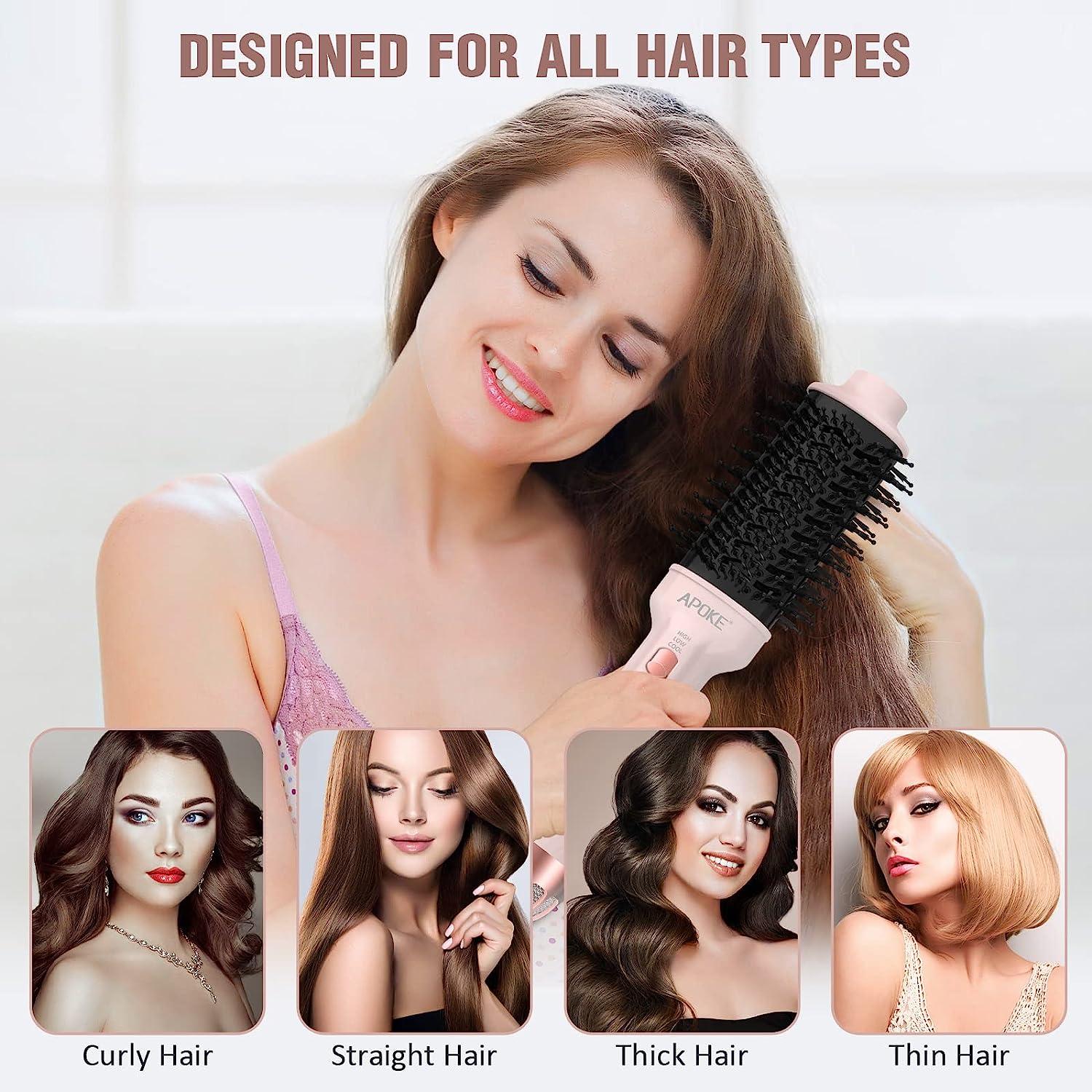 APOKE One Step Hair Dryer Brush and Styler Volumizer - 4 in